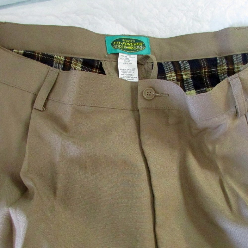MEN'S FLANNEL LINED PANTS   NEW.   SIZE 44L     (P5)